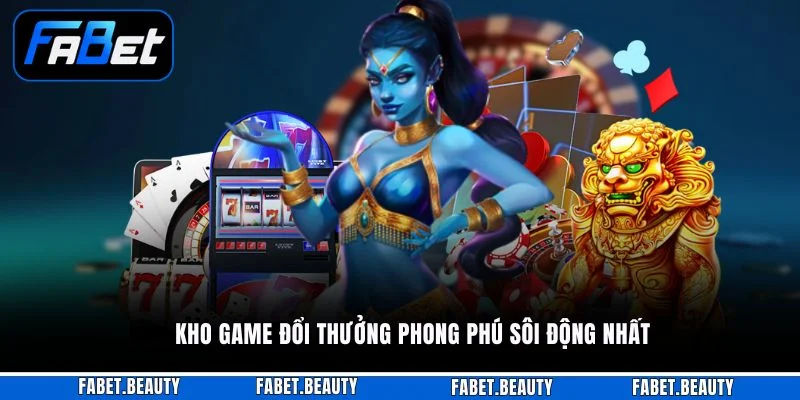 Kho game đổi thưởng phong phú sôi động nhất