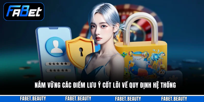 Nắm vững các điểm lưu ý cốt lõi về quy định hệ thống